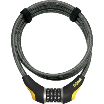 Afbeelding van On guard Akita 8042 Kabelslot 185 cm Zwart