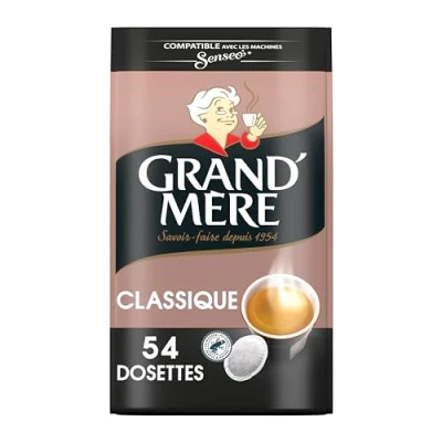 Image de Grand Mère Café 54 Dosettes Classique compatibles Senseo®