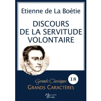 Image de Discours de la servitude volontaire en grands caractères