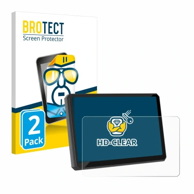 Afbeelding van BROTECT Screenprotector voor Carpuride W502BS 7&quot; Folie Beschermfolie transparant (2 Stuks)