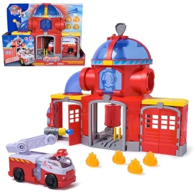 Image de Figurine Paw Patrol Caserne de pompiers Fire Rescue Pat’patrouille