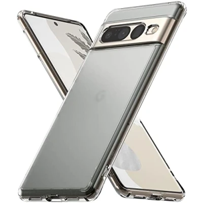 Afbeelding van Ringke Fusion Telefoonhoesje compatibel met Google Pixel 7 Pro, achterkant van hard polycarbonaat, schokbestendig, voor Pro 5G (2022), mat transparant
