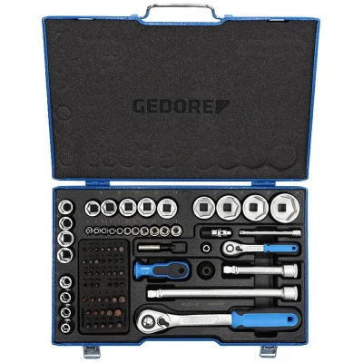 Afbeelding van Gedore 19 V20U 20 1550691 Dopsleutelset Metrisch 1/4 (6.3 mm), 1/2 (12.5 mm)