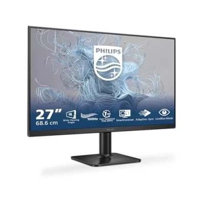 Image de Philips 27E2N1100L 1000 Series écran LED 27&quot; 1920 x 1080 Full HD (1080p) @ 100 Hz VA 4000:1 1 ms HDMI, VGA noir texturé
