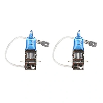 Afbeelding van Mintice 2 x autovoertuig, helder, H3, 100 W, 6000 K, xenon, gas, halogeen, projectorlamp, wit