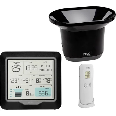 Afbeelding van TFA Dostmann RAIN PRO 35.1160.01 Draadloos weerstation Verwachting voor 12 tot 24 uur Aantal sensoren max.: 3