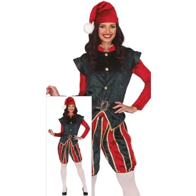 Afbeelding van Kerst Elf Outfit Titanthia Maat M