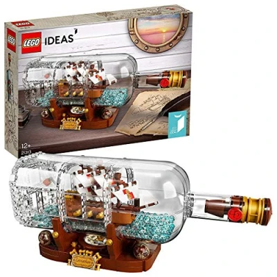 Afbeelding van LEGO Ideas Flessenboot 21313 Bouwspel