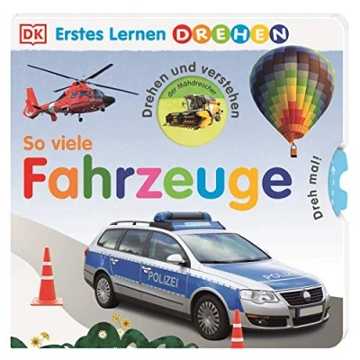 Afbeelding van Erstes Lernen Drehen. So viele Fahrzeuge