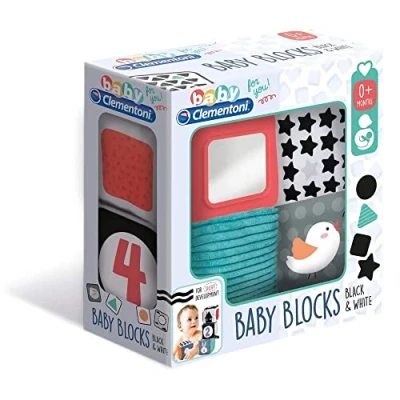 Image de Blocs peluche Clementoni 4 pièces 10 cm