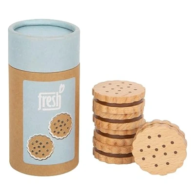 Afbeelding van Small Foot Houten Speeleten Sandwich Koekjes, 5dlg.