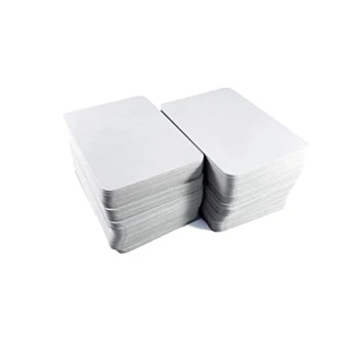 Afbeelding van Apostrophe Games Blanco mini speelkaarten (matte afwerking en formaat) (200 kaarten) (4,4 cm x 6,3 cm)