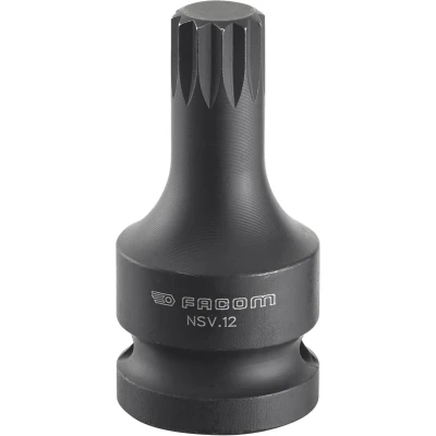 Afbeelding van FACOM NSV.12 slagmoerdop 1/2&quot; XZN met uitwendige schroefdraad