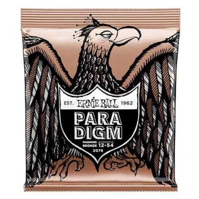 Afbeelding van Ernie Ball PARADIGM Phosphor Bronze 2076 Gitaarsnaren voor westerngitaar .012 .054