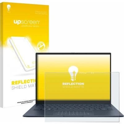 Afbeelding van upscreen Screenprotector voor ASUS ZenBook 14 OLED UX3405 Touch Folie Beschermfolie anti glare matte