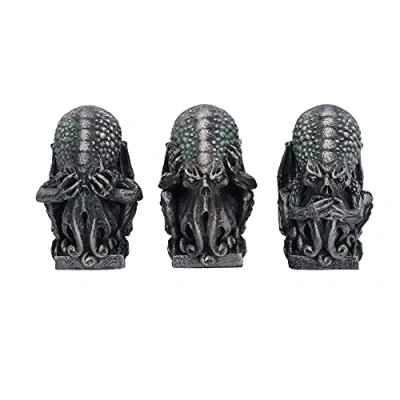 Afbeelding van Nemesis Now Beeld/figuur Three Wise Cthulhu Grijs