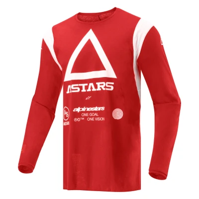 Afbeelding van Alpinestars 2025 Techdura Enduro Shirt Rood maat M