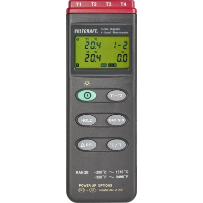 Afbeelding van VOLTCRAFT K204 Temperatuurmeter 200 +1370 C Sensortype K