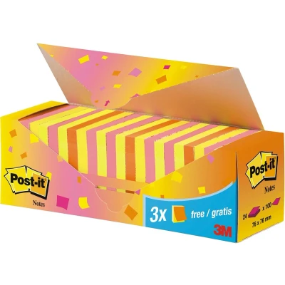 Afbeelding van Post it Gekleurde Notes Voordeelpak Memoblok