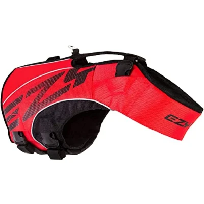 Afbeelding van EzyDog DFD Boost Zwemvest Hond Honden Reddingsvest S Rood