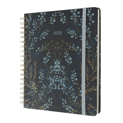 Afbeelding van Kokonote Weekagenda 2025 2026 bloemen Schoolagenda 2024 middelbare school, professioneel, studenten, weekplanner