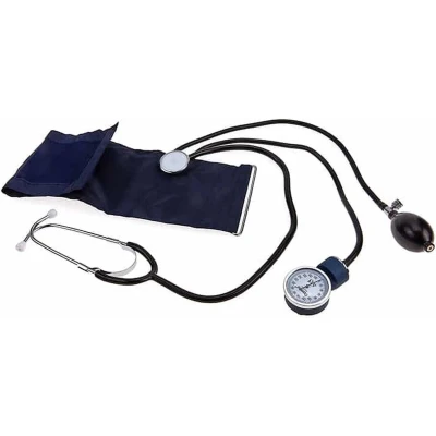 Afbeelding van Romed Bloeddrukmeter met stethoscoop handmatig aneroid