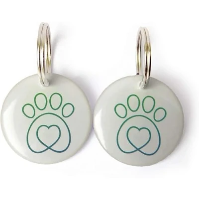 Afbeelding van Compatibel met Closer Pets Catmate Petmate RFID 2 stuks reservesleutels microchip halsband medaillons etiketten schijf sleutel