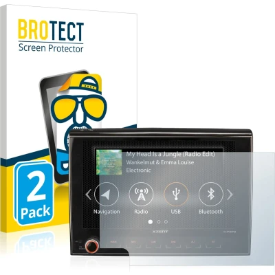 Afbeelding van BROTECT Screenprotector voor Fiat Ducato III 2014 2021 X F270 8&quot; Folie Beschermfolie matte (2 Stuks)