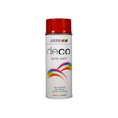 Afbeelding van Motip Deco lakspray hoogglans 0,4l vuurrood