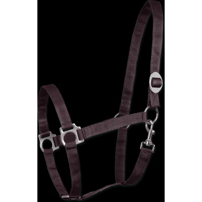 Afbeelding van Waldhausen Halster Perlon Pony Zwart