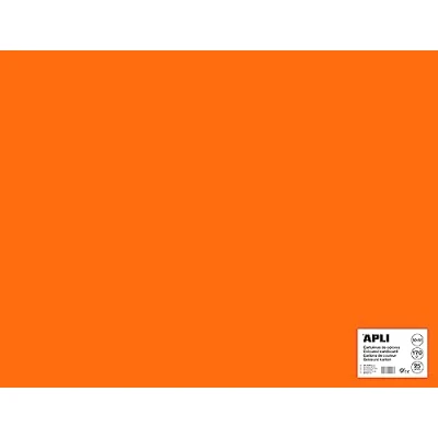 Afbeelding van APLI Oranje Karton 50 x 65 cm 170 g/m² 25 vel