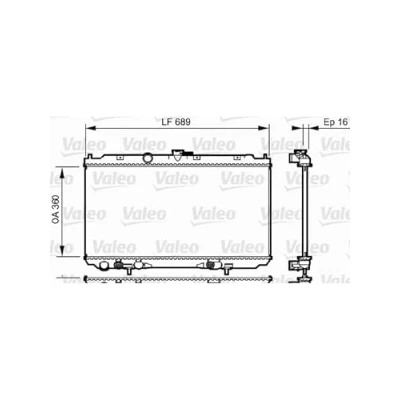 Afbeelding van Valeo Radiateur 734706