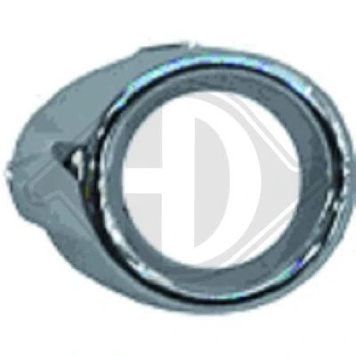 Afbeelding van DIEDERICHS 1405049 Afdekkap, mistlamp Links FORD: FIESTA 6