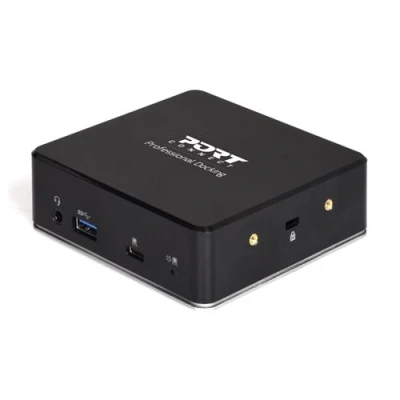 Image de Station d’accueil universelle USB C &amp; A 2 X 2K Port Designs Noir
