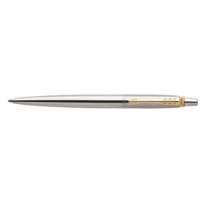 Afbeelding van Parker Jotter Stainless Steel GT Balpen Kleur: Staal De Vulpenwereld