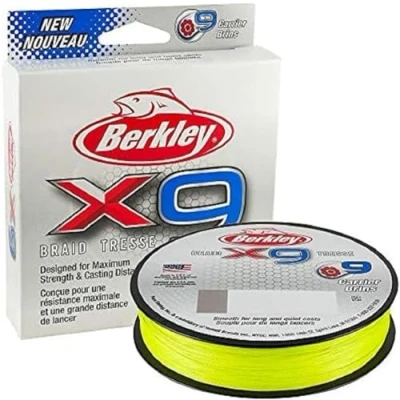 Afbeelding van Berkley X9 Braid Tresse Flame Green (150m) Maat : 0.14mm