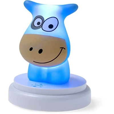 Afbeelding van Alecto NAUGHTY COW LED nachtlampje, koe, blauw Blue