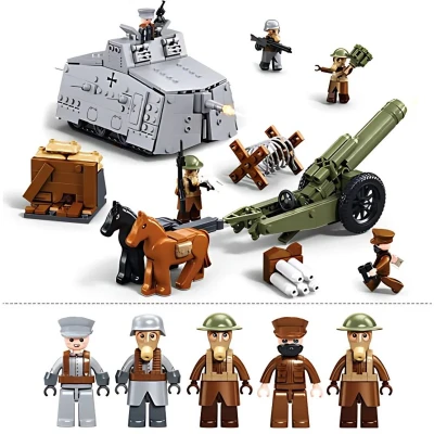 Afbeelding van Army aanvallende tank WWI 47Vs