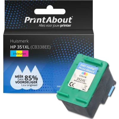 Afbeelding van Huismerk HP 351XL (CB338EE) Inktcartridge 3 kleuren Hoge capaciteit