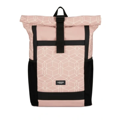 Afbeelding van Larkson NO Rolltop Gross Arbeit DAY Tages Fahrrad Rugzak, Maat: One Size, Rosa