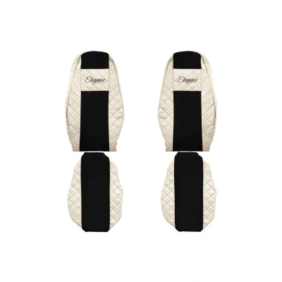Afbeelding van F CORE Elegance Q FX14 CHAMP Stoelhoes Beige/bruin Textiel, Kunstleer