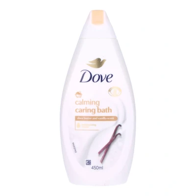 Afbeelding van Dove Caring Bath Shea Butter and Vanilla 450 ml