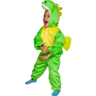 Afbeelding van Fun Play Dinosaurus Draak kostuum voor kinderen, rompertje dieren jongens en meisjes, kostuums 3 5 jaar (110 cm), maat M