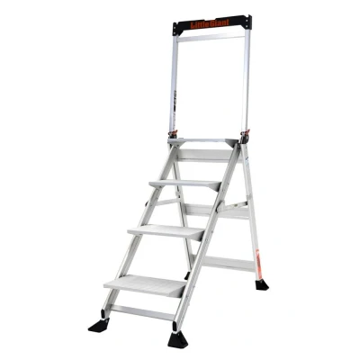 Afbeelding van Altrex trap Jumbo Step max. werkhoogte 2,89 m 4 treden &#039;extra groot&#039;