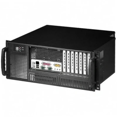 Afbeelding van Techly I CASE MP P4HX BLK6 computerbehuizing Rack Zwart