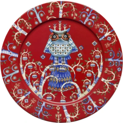 Afbeelding van Iittala Taika Dinerbord 27 Cm Rood