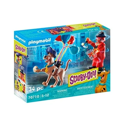 Afbeelding van PLAYMOBIL Scooby DOO! 70710 avonturen met Ghost Clown vanaf 5 jaar