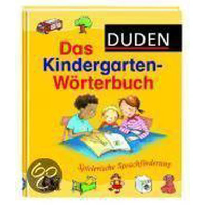 Afbeelding van Duden Das Kindergarten Wörterbuch