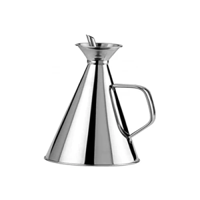 Afbeelding van Ilsa 383 schenktuit voor olie, zilverkleurig, 1/2 l, metallic zilver