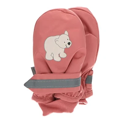 Afbeelding van Sterntaler Uniseks baby handschoen ijsbeer Roze 1 één maat,